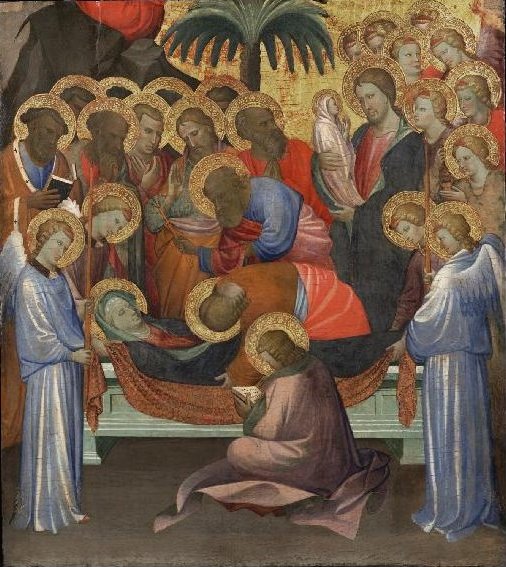 Dormition of the Virgin, 1408 (Starnina, Gherardo di Jacopo di Neri) (1354-1409) Philadephia Museum of Art, PA