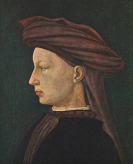 A Young Man, ca. 1425, attributed to Masaccio (1401-1428) National Gallery of Art Washington, D.C.,  1937.1.14