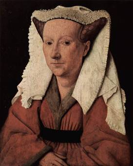 Margaret van Eyck, ca. 1439 (Jan van Eyck)  (1387-1441)   Location TBD

