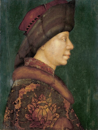 A Muscovite Prince, ca. 1430-1440 (attributed to  Michele da Giambono) (ca. 1400-1462) Museo Palazzo Rosso, Genoa   