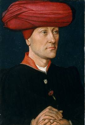 A Man, ca. 1445 (Unknown Netherlandish Master)   The Metropolitan Museum of Art, New York, NY    49.7.24