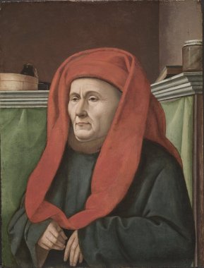 A Man,  ca. 1450 (Unknown Artist of the Provençal School) Cleveland Museum of Art, OH    1916:811 