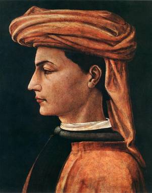A Young Man, ca. 1455 (Paolo Uccello) (1397-1475)         Musée des Beaux-Arts, Chambéry 