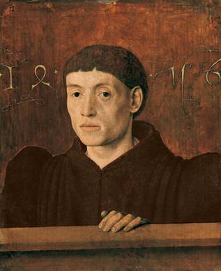 A Young Man, 1455 (Unknown Artist, French Master of 1456) Palais Lichtenstein, Wien