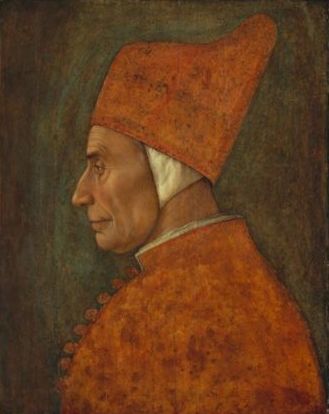 Doge Pasquale Malipiero, ca. 1462 (Gentile Bellini) (ca.1429-1507)   Museum of Fine Arts, Boston   36.934 