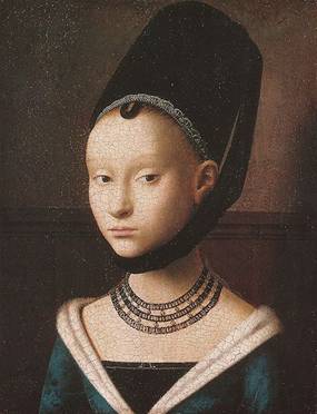 A Woman, ca. 1460 (Petrus Christus) (1410-1476) Staatlich Museen zu Berlin
