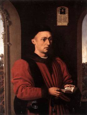 A Man, ca. 1460 (Petrus Christus) (1410-1476)  The National Gallery, London
