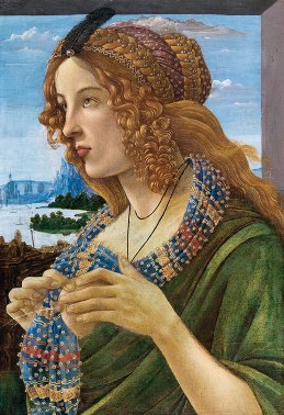 Simonetta Vespucci, ca. 1474  (Sandro Botticelli)    (1445-1510)    Location TBD 