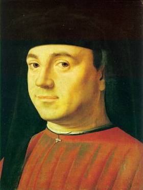 A Man, ca. 1475 (Antonello da Messina) (1430-1479) Galleria Borghese, Roma