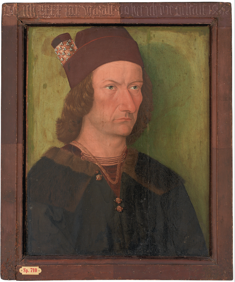 A Man, 1472 (Unknown German Artist) Statens Museum for Kunst, Copenhagen 