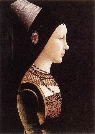 Mary of Burgundy, ca. 1475 (attributed to Michael Pacher) (1430-1498)  Heinz Kisters Collection, Kreuzlingen, Thurgau