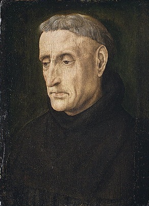 A Benedictine Monk, ca. 1478 (Hugo van der Goes) (fl. 1467-1482)   The Metropolitan Museum of Art, New York, NY    22.60.53