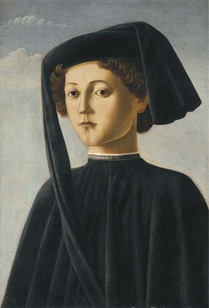 A Boy, ca. 1475 (Francesco Botticini) (1446-1497)   Christies Auction House  