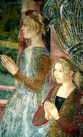 Children of Gugleimo VIII Paleologo, ca. 1474-1479  (Unknown Artist) Cappella di Santa Margherita Crea