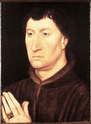 Gilles Joye, 1472 (Hans Memling) (1433-1494)   Location TBD