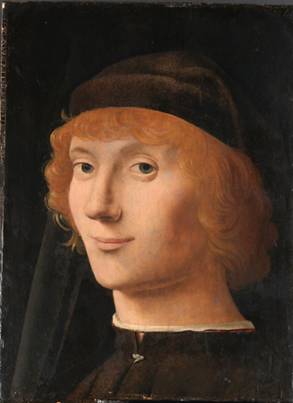 A Young Man ca. 1470 (Antonello da Messina) (1430-1479)    The Metropolitan Museum of Art, New York, NY      14.40.645