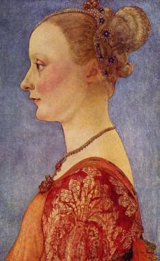 A Woman, ca. 1470 (Antonio Pollaiuolo)  (1429-1498)     The Metropolitan Museum of Art, New York, NY 