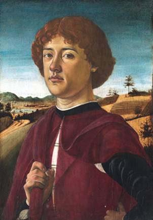 Young Florentine Man, ca. 1470-1472 (Biagio di Antonio Tucci) (fl.1472-1516) MetNYC 32.100.68     