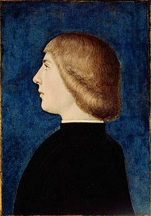 A Young Man, ca. 1475 (Unknown Ferrarese Artist) J. Paul Getty Museum, Los Angeles, CA, 85.PB.233 