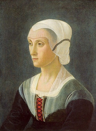  Lucrezia Tornabuoni, ca. 1475 (Domenico Ghirlandaio) (1448-1494)    Location TBD  