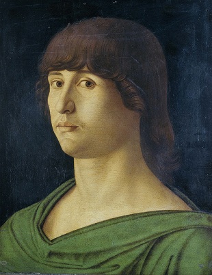 A Young Man, ca. 1470 (Giovanni Bellini) (1430-1516)  Museo della Accademia Carrara, Bergamo   