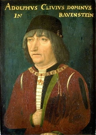 Adolph of Cleves, Lord of Revenstein, ca. 1485 (Master of  the Portraits of Princes)(fl. 1480-1500)  Gemäldegalerie, Berlin