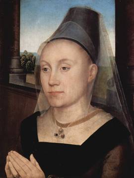 Barbara van Vlaendenbergh, ca. 1480 (Hans Memling) (1433-1494)    Location TBD            Brussels 