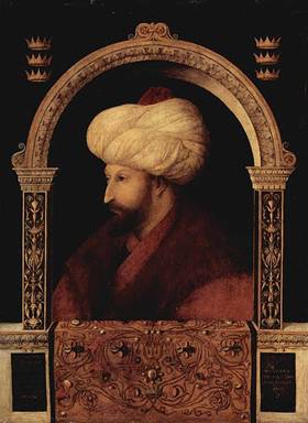 Mehmet II, ca. 1480 (Gentile Bellini)(1429-1507) The National Gallery, London
