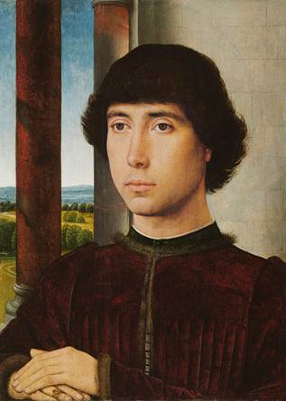 A Young Florentine in Bruges, ca. 1482 (Hans Memling)  (1433-1494)            The Metropolitan Museum of Art, New York, NY 1975.1.112