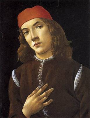 A Young Man, ca. 1483 (Sandro Botticelli) (1445-1510) National Gallery of Art, Washington, D.C.