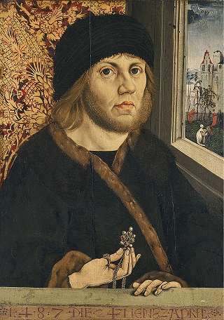 A Man, 1487 (Wolfgang Breuer) (??-??)   Museo Thyssen-Bornemisza, Madrid, Inv. 1935.15 