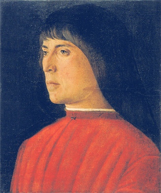 A Man, ca. 1480-1490  (Giovanni Bellini) (1430-1516)   Staatliche Museen zu Berlin,  Gemäldegalerie 