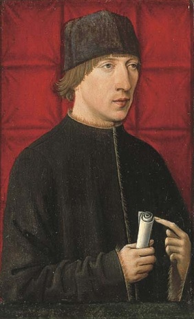 A Young Man, ca. 1485 (Unknown Artist)  Christies Auction House, Sale 7254