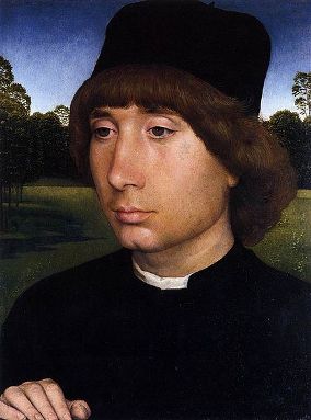 A Man, ca. 1480 (Hans Memling) (1433-1494)    Gallerie dell
