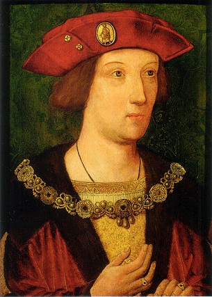 Arthur, Prince of Wales, ca. 1500 (Unknown Artist)    Royal Collection, UK 