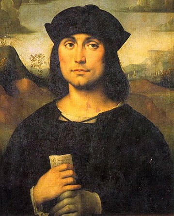 Evangelista Scappi, ca. 1505 (Francesco Francia) (1450-1517)  Galleria degli Uffizi, Firenze