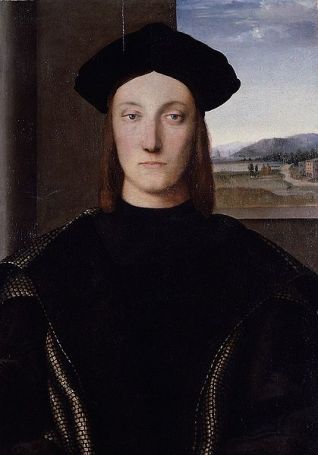 Guidobaldo Montefeltro, ca. 1504  (Raphael) (1483-1520)  Location TBD