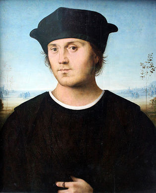 Man,1505, by Amico_Aspertini (ca. 1474-1552) Stadel Gallery, Frankfurt