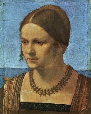 A Venetian Woman, ca. 1506 (AlbrechtDürer) (1472-1528) Location TBD