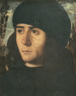 A Young Man, ca. 1500 (Andrea Previtali) (ca. 1470-1528)  Pinacoteca della Accademia dei Concordi, Rovigo