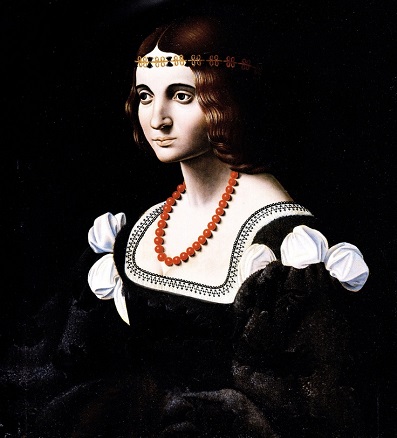 A Young Woman, ca. 1505-1510 (attributed to Bernardino de Conti) (ca. 1470-1522)  Collezione Borromeo, Isola Bella
