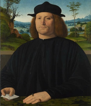 Giovanni Cristoforo Longoni,  1505 (Andrea Solario) (ca. 1460-1524)  The National Gallery, London,  NG734  