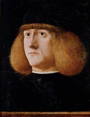 A Young Man ca. (Giovanni Mansueti) (1460-1527) Kunsthistorisches Museum, Wien      GG_107 