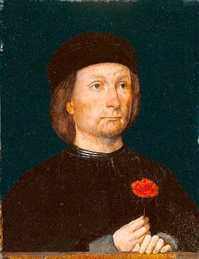 A Man, ca. 1500 (Michel Sittow) (1469-1526) J. Paul Getty Museum, Los Angeles, CA    69.PB.9 