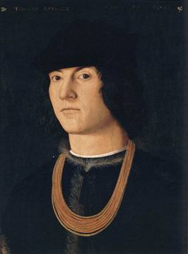 A Man, ca. 1500 (Andreas Solari) (1475-1515)  Pinacoteca di Brera, Milan 