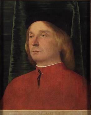 A Man, “1500-1505” (Lorenzo Lotto) (1480-1556)  Kunsthistorisches Museum, Wien  GG_2985 