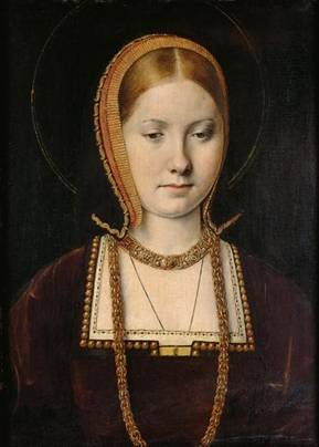 Catherine of Aragon “1503-1504” (Michel Sittow) (1469-1526) Kunsthistorisches Museum, Wien GG_5612       