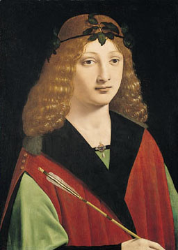 A Youth 1500-1510 Giovanni Antonio Boltraffio ca. 1467-1516 Timken Museum Young Boy 