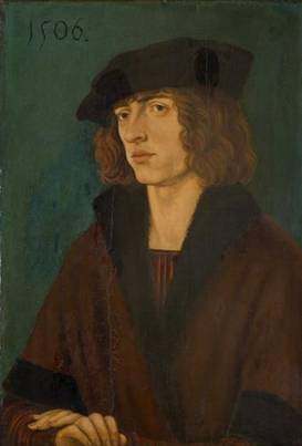 A Young Man, 1506 (Hans Burgkmair the Elder) (1473-1531) Kunsthistorisches Museum, Wien    GG_6944      