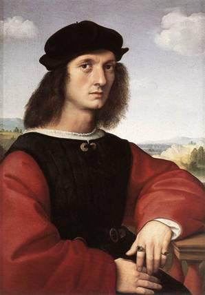 Agnono Doni, ca. 1506 (Raphael) (1483-1520) Palazzo Pitti, Galleria Palatina, Firenze 